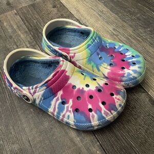Colorful Tie-Dye  CROCS